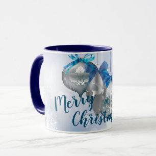 Caneca Café Natal Mug Ornaments Winter Snowflake Sn