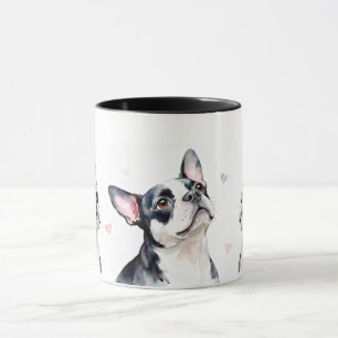 Caneca Café ou Chá do Boston Terrier