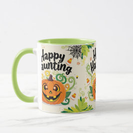 Caneca Café para crianças halloween Pumpkin Pop Cup