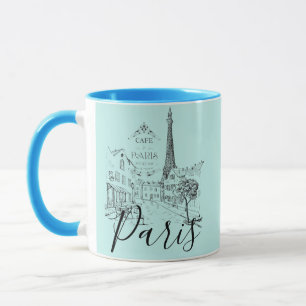 Caneca Café Paris Café Mug