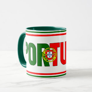 Caneca Café Patriótico com Bandeira Nacional de Portugal