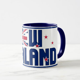 Caneca Café Patriótico de Bandeira Nacional da Nova Zel