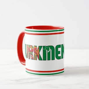 Caneca Café Patriótico de Bandeira Nacional do Turqueme