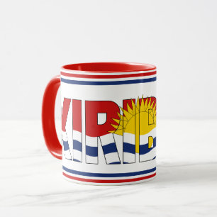 Caneca Café Patriótico "Sippin' com Kiribati"