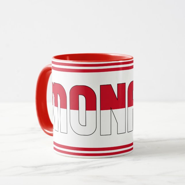 Caneca Café Patriótico "Sippin' com Mônaco" (Frente Esquerda)