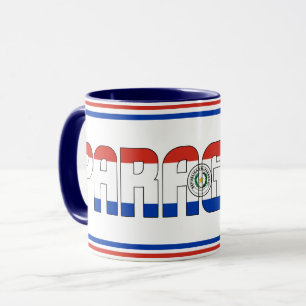 Caneca Café Patriótico "Sippin'' com o Paraguai