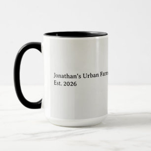 Caneca Café Personalizado com Ovo Manchado Artesanal