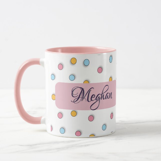 Caneca Café Personalizado com Pontos (Esquerda)