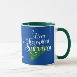 Caneca Café Personalizado De Sobrevivência De Transplante