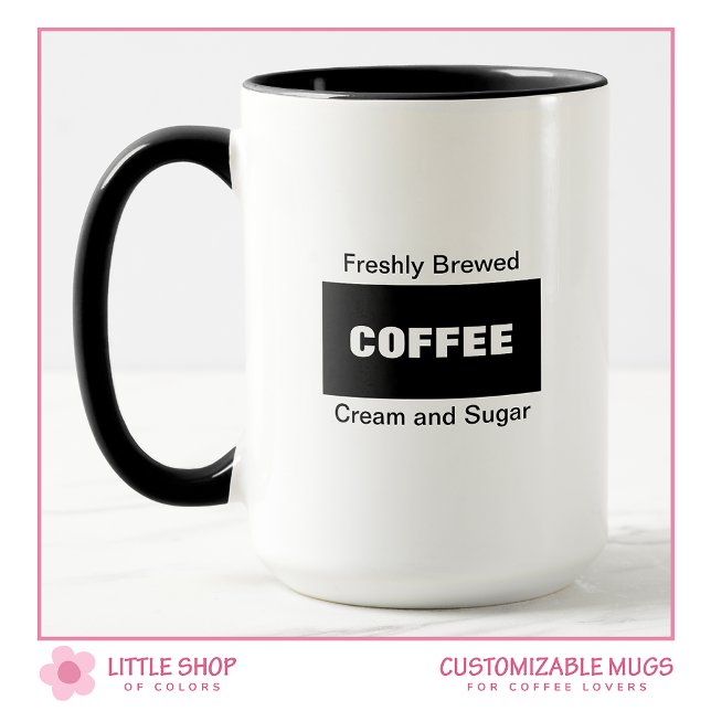 Caneca Café Personalizável Criado Freshamente (Criador carregado)