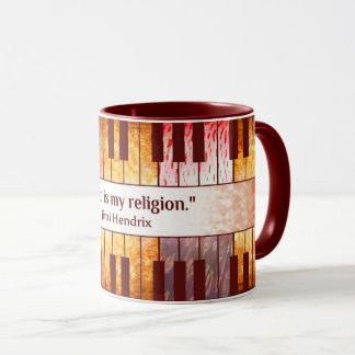 Caneca café piano 2