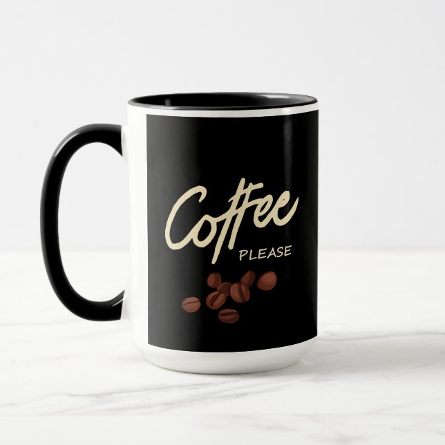 Caneca Café Por Favor, Café (Esquerda)