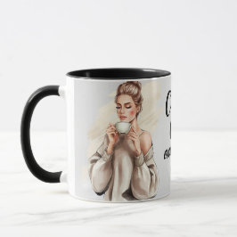Caneca Café Primeiro Adulto Mais Tarde Engraçado