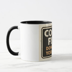Caneca Café Primeiro Não Tente a Sorte – Sarcasmo Diverti