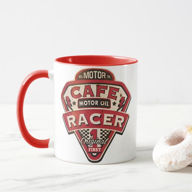 Caneca Café Racer Original (Com Donut)