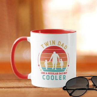 Caneca Café Retro Sunset com Pai Gêmeo
