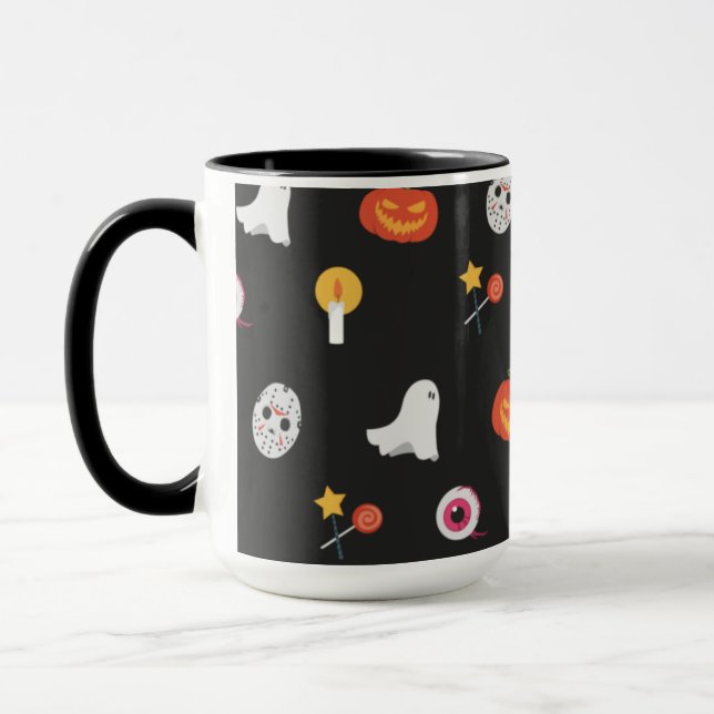 Caneca Café Simples Halloween (Esquerda)