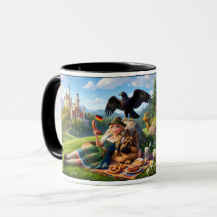 Caneca Café Temático Alemão 3D Incrível