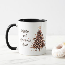 Caneca Cafeína E Caos De Natal