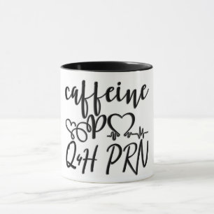 Caneca Cafeína PO Q4H PRN/Enfermeiro/Médico