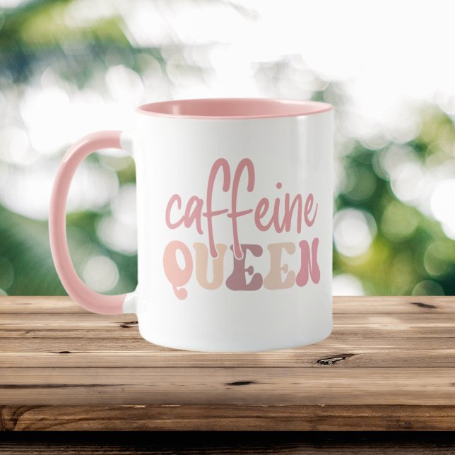 Caneca cafeína, rainha da arte (Criador carregado)