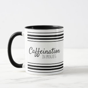Caneca Cafeinação Moderna em Andamento
