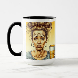 Caneca Cafeine é bom, Beer é melhor