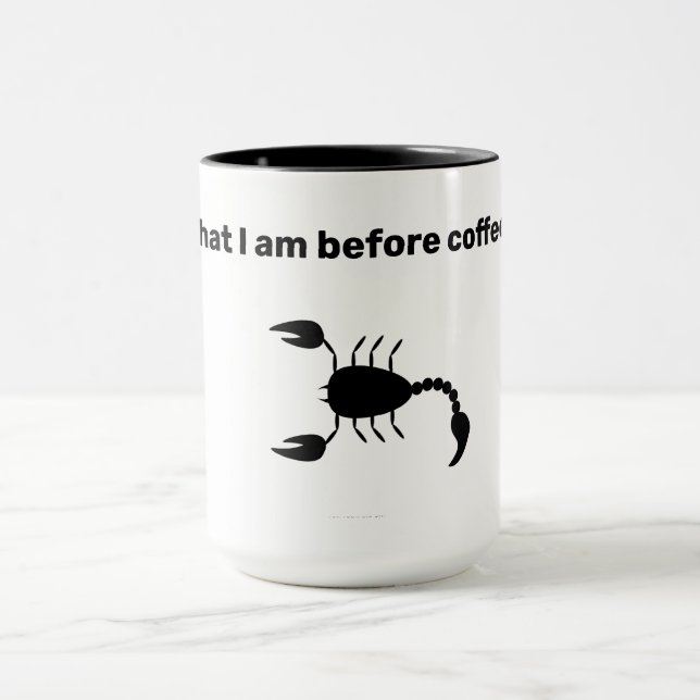Caneca Caffeine Scorpion (Centro)