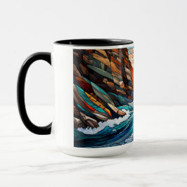 Caneca Caiaque branco na canyon