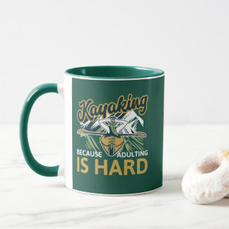 Caneca Caiaque Porque Ser Adulto É Difícil Feminino
