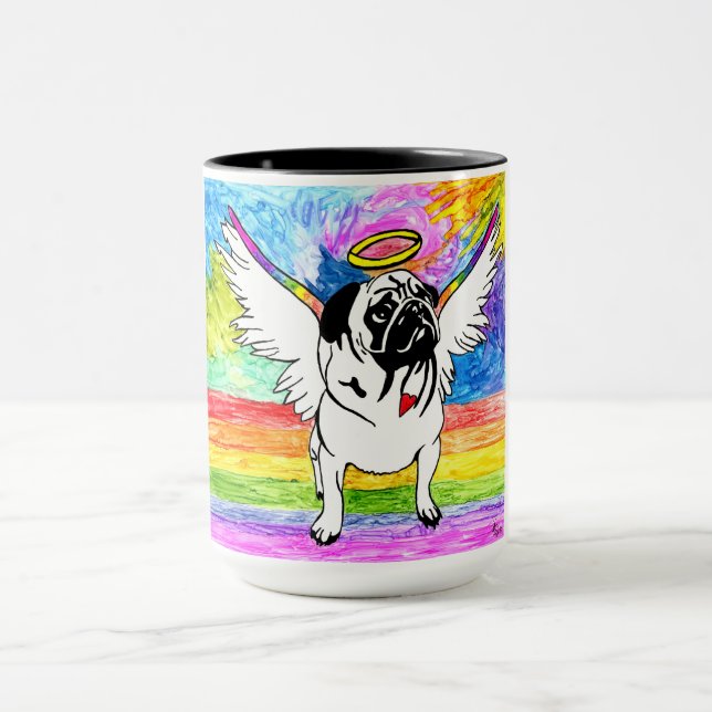 Caneca Cãibra branca e colorida (Centro)
