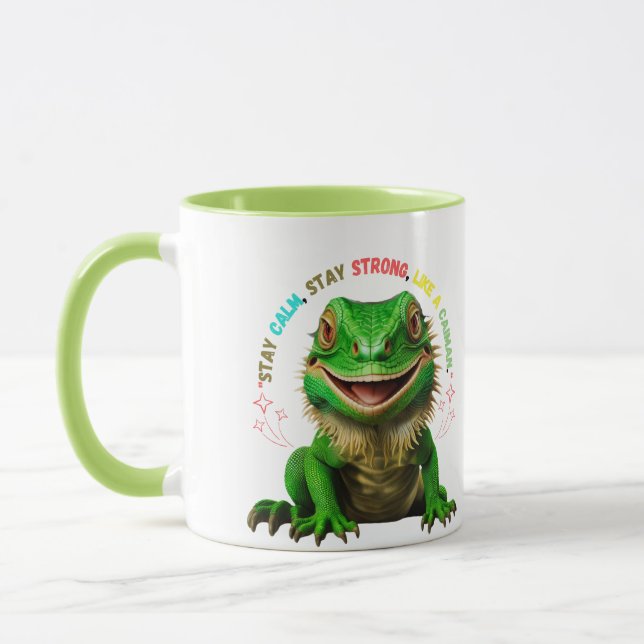 Caneca "Caiman Power - Continue forte (Esquerda)