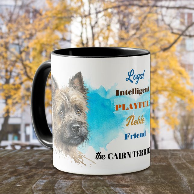 Caneca Cairn Terrier Dog leal Amigo (Criador carregado)