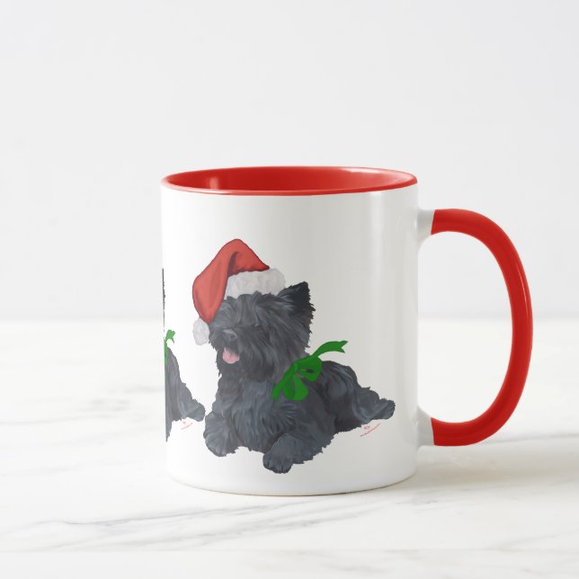 Caneca Cairn Terrier Natal (Direita)
