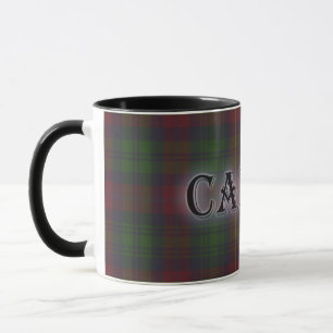 Caneca Cairns Tartan com o Sobrenome