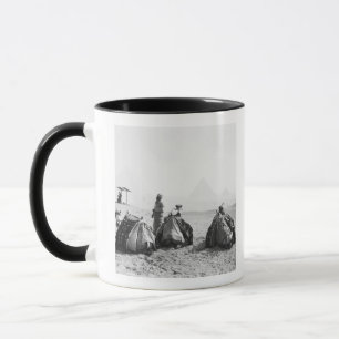 Caneca Cairo Egito, Jóqueis de Camelo Pirâmides de Gizé (