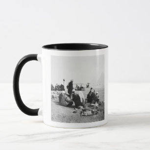 Caneca Cairo Egito, Jóqueis de Camelo Pirâmides de Gizé (