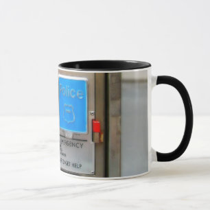 Caneca Caixa de chamada velha da emergência