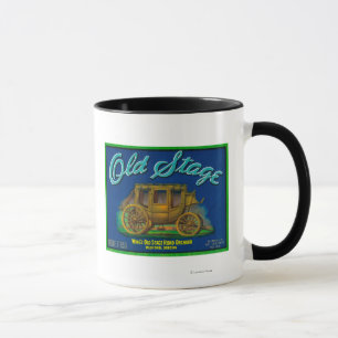 Caneca Caixa velha LabelMedford da pera do palco, OU