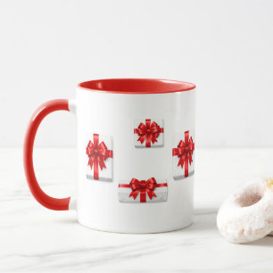 Caneca Caixas de Presentes de Natal