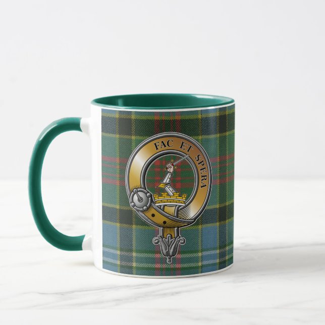 Caneca Caldwell Tartan & Crachá (Esquerda)