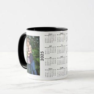 Caneca Calendário Personalizado de Fotos 2025