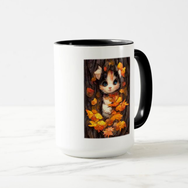 Caneca Calico Cutie Combo Mug, 15 oz (Frente Esquerda)
