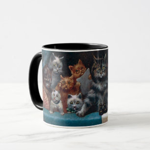 Caneca Calico e Tabby Kittens ・ H. Maguire
