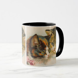 Caneca Calico e Tabby Kittens ・ H. Maguire