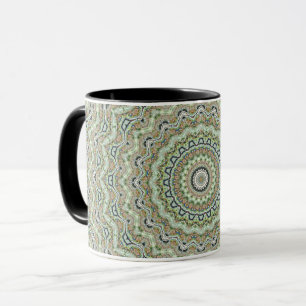 Caneca Calidoscópio Verde