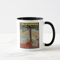California for the Tourist Poster