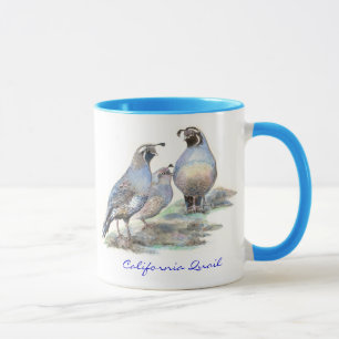 Caneca California Quail Mug