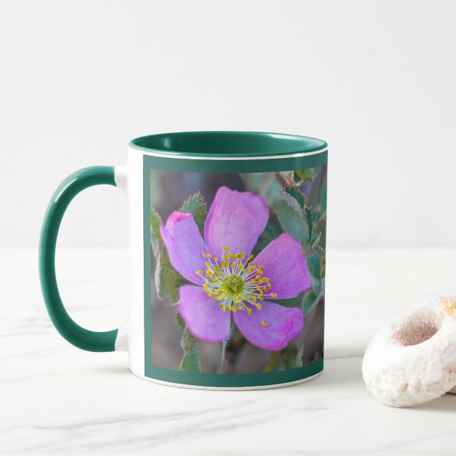 Caneca California Wildrose Mug (Com Donut)