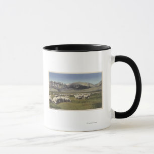 Caneca CaliforniaSheep que pasta na serra alta